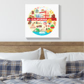 Toile Voyages en Californie (Insitu(Chambre))
