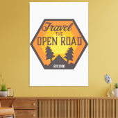 Toile Voyagez sur la route Ouverte (Insitu(Salon))