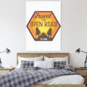 Toile Voyagez sur la route Ouverte (Insitu(Chambre))
