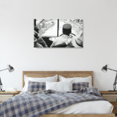 Toile Vue à travers la fenêtre des bus français 1939 Fra (Insitu(Chambre))