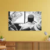 Toile Vue à travers la fenêtre des bus français 1939 Fra (Insitu(Salon))