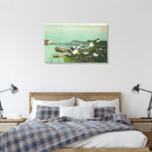 Toile Vue aérienne de A. P. A. Cannery (Insitu(Chambre))