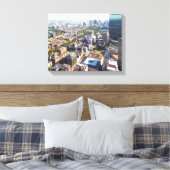 Toile Vue aérienne de Boston (Insitu(Chambre))