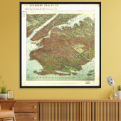 Toile Vue aérienne de Brooklyn, New York (1908) (Insitu(Salon))