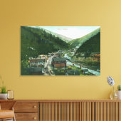 Toile Vue aérienne de CityGem, ID (Insitu(Salon))