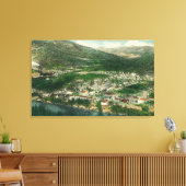 Toile Vue aérienne de CityKennett, CA (Insitu(Salon))