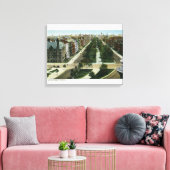 Toile Vue aérienne de Commonwealth Avenue (Insitu(Salon))