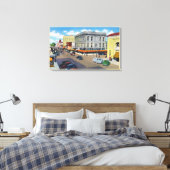 Toile Vue aérienne de D Street (Insitu(Chambre))