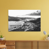 Toile Vue aérienne de Haines, Alaska (Insitu(Salon))