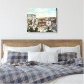Toile Vue aérienne de Harrington Corner (Insitu(Chambre))
