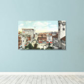 Toile Vue aérienne de Harrington Corner (Insitu (Plancher de Bois))