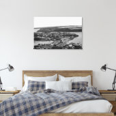 Toile Vue aérienne de Kodiak, Alaska Photographie (Insitu(Chambre))