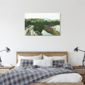 Toile Vue aérienne de la rivière San Lorenzo (Insitu(Chambre))