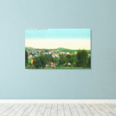 Toile Vue aérienne de la ville 18 (Insitu (Plancher de Bois))