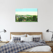 Toile Vue aérienne de la ville 18 (Insitu(Chambre))