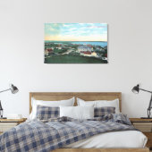 Toile Vue aérienne de la ville 4 (Insitu(Chambre))