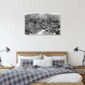 Toile Vue aérienne de la ville 6 (Insitu(Chambre))