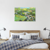 Toile Vue aérienne de la ville 9 (Insitu(Chambre))