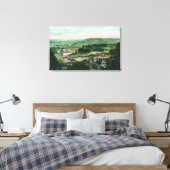 Toile Vue aérienne de la ville de Colfax, CA 2 (Insitu(Chambre))