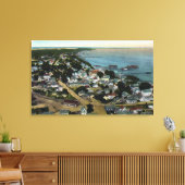 Toile Vue aérienne de la ville de Pèlerm (Insitu(Salon))