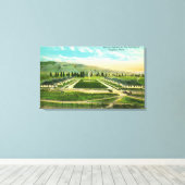 Toile Vue aérienne de l'Agence indienne (Insitu (Plancher de Bois))