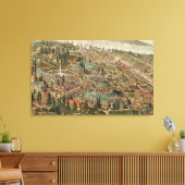 Toile Vue aérienne de l'Alaska Yukon Pacific Expo (Insitu(Salon))