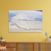 Toile Vue aérienne de l'Egypte et de la péninsule du Sin (Insitu(Salon))