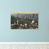 Toile Vue aérienne de l'observatoire (Insitu (Plancher de Bois))