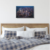 Toile Vue aérienne de Manhattan (Insitu(Chambre))