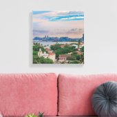 Toile Vue aérienne de Olinda et Recife Pernambuco Brésil (Insitu(Salon))