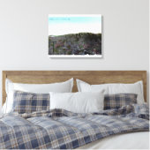 Toile Vue aérienne de TownSonora, CA (Insitu(Chambre))