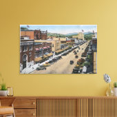 Toile Vue aérienne de Wenatchee Avenue (Insitu(Salon))