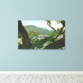 Toile Vue aérienne de Witter Médicale Springs Hotel (Insitu (Plancher de Bois))