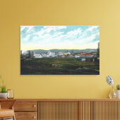 Toile Vue aérienne des champs pétrolifères du camp 27Coa (Insitu(Salon))