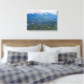 Toile Vue aérienne des lacs Jasper - Canada (Insitu(Chambre))