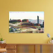 Toile Vue aérienne des mines Anaconda et Neversweat (Insitu(Salon))