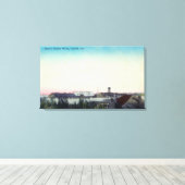 Toile Vue aérienne des ouvrages en caoutchouc de Bowers (Insitu (Plancher de Bois))