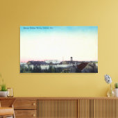 Toile Vue aérienne des ouvrages en caoutchouc de Bowers (Insitu(Salon))