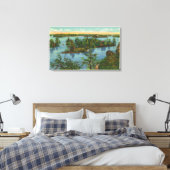 Toile Vue aérienne du canal hors-vue (Insitu(Chambre))