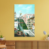 Toile Vue aérienne du chariot (Insitu(Salon))