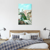 Toile Vue aérienne du chariot (Insitu(Chambre))