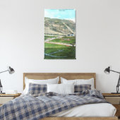 Toile Vue aérienne du Columbia GardensButte, MT (Insitu(Chambre))