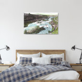Toile Vue aérienne du comté de Link RiverKlamath, OU (Insitu(Chambre))