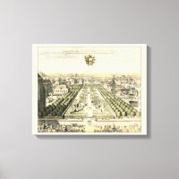 Vue aérienne du jardin formel par Eric Dahlbergh