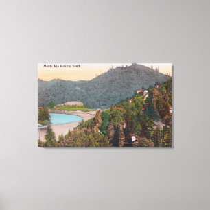 Toile Vue aérienne du sud de Monte Rio