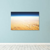 Toile Vue aérienne d'un désert (Insitu (Plancher de Bois))