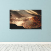 Toile Vue Automne (Insitu (Plancher de Bois))