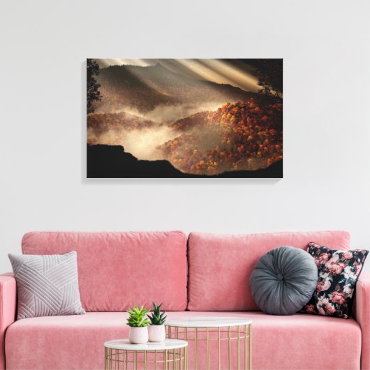 Toile Vue Automne (Insitu(Salon))