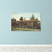 Toile Vue automobile Union Pacific RailroadMcKeen (Insitu (Plancher de Bois))