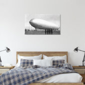 Toile Vue Blimp de la pointe de fermeture Zeppelin (Insitu(Chambre))